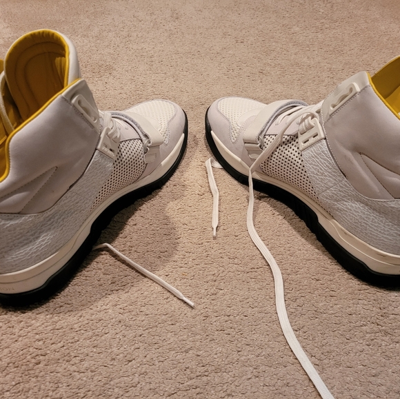 Louis Vuitton Trainer Sneaker Boot High leather high trainers - Picture 6 of 11